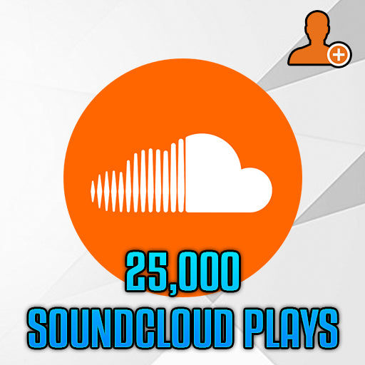 25,000 Soundcloud Plays
