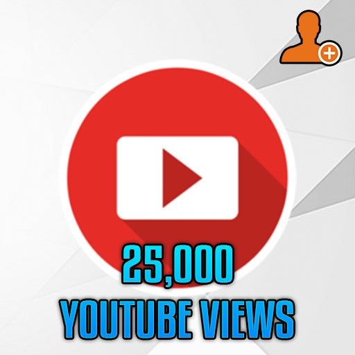 25,000 YouTube Views