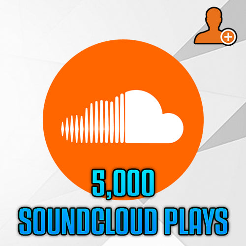 5,000 Soundcloud Plays